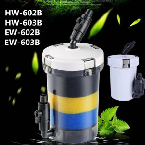 Sunsun Mini External Aquarium Filter Canister Fish Marine Tank Pre Filter Cylinder Sponge Filter Aquairum Accessories 220-240V