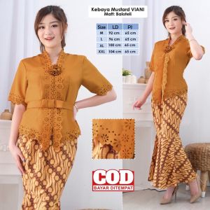 Atasan Kebaya Encim Senada Modern VIANI Laser Cut