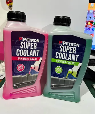 Petron super coolant pink green original 500ML