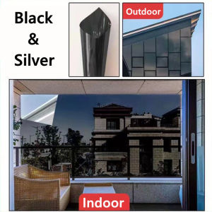 Window Film Privacy Film OneWay Mirror UV Protection GlassTint Mirror Insulation Reflective Sticker