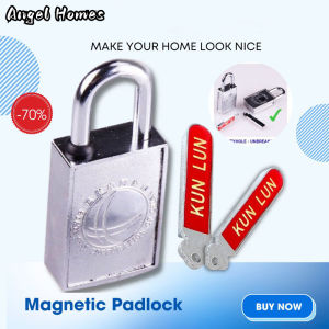 Magnetic Padlocks Anti-theft Lock Smart Lock For Home Living Technology Anti-rust Lock Without Keyhole Lock Padlocks