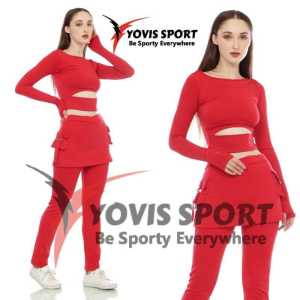 celana senam rok kantong wanita terlaris yovis sport \celana olah raga rok kantong celana rok kantong ter murah