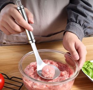Dụng cụ làm thịt viên chả viên nặn mọc - Thìa làm viên thịt cao cấp Dalima