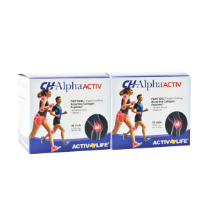 [Bundle of 2] CH-Alpha ACTIV Bioactive Collagen Peptides (with Rosehip + Vitamin C) | Recover from pain naturally with rosehip extracts | Regenerate your cartilage | Regain your flexibility | Restore your mobility | Joint Care