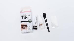 Eyelash and Eyebrow Color Kit 2-in-1 Safe Easy Use & Salon at Home Wild & Natural Effect for Eyebrows Lashes Professional Instant Lash Brow Coloring Set 7ml (Black)