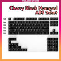 Nút bấm Keycap Aifei Cherry WoB v2 White on Black CMK Aifei Cherry Profile bàn phím cơ BoW Black on White Pyga Polabe Store. 