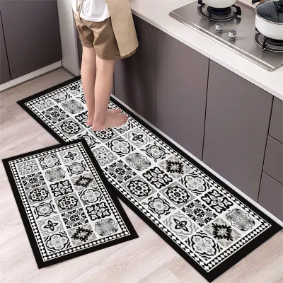 New Motif !! Keset Lantai 1 SET DAPAT 2 PCS KESET PREMIUM l Kitchen Floor Mat Anti Slip/Keset Dapur