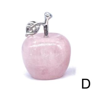 SWEET TIM Durable 12-color Room Heal the Mind Cute Carved Gemstone Natural Gemstone Healing Crystal Home Decoration