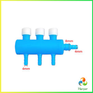 Harper ตัวแยกสายปั๊มอากาศสำหรับตู้ปลา อุปกรณ์ปั๊มลมตู้ปลา Aquarium Air Splitter