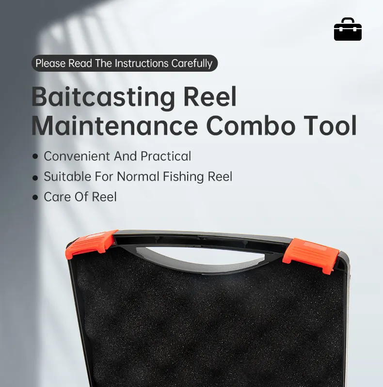 Fishing Reel Combination Tool Multifunctional Fish Tackle Repair Kits Combo Maintenance  Tools Accessories Tackles