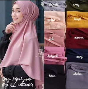 ( Bisa COD ) TERLARIS !! BERGO MARYAM JAMEELAH UKURAN L
