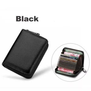 F&D anti-magnetic card holder large-capacity credit card case card holder wallet