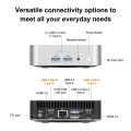 Mini PC Gaming Geekom A6 AMD Ryzen 7 6800H Ram 32GB DDR5 SSD 1TB NVME Windows 11 Pro Original. 