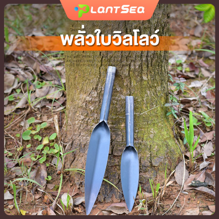 พลั่วพรวนดิน เหล็กกล้าคาร์บอน ช้อนปลูกต้นไม้ น้ำหนักเบา