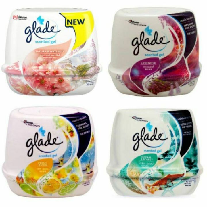 Glade air 2025 freshener scented gel