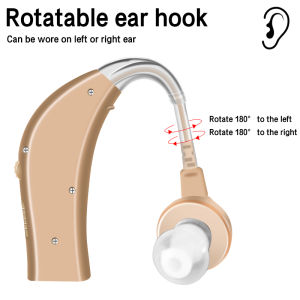 【Original+24hours delivery】hearing aid rechargeable for adults original hearing aid for senior Hearing Aids USB Rechargeable Sound Amplifier Personal Hearing Amplifier Behind The Ear For The Elderly Hearing Sound Collect