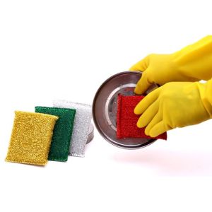 Combo 4 miếng rửa chén (bát -tô) siêu rẻ và siêu sạch(7.5x10cm)