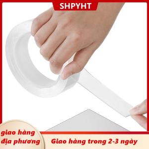 [COD] SHPYHT Giao hàng địa phương 1 2 3 5M Nano Tape Double Sided Tape Transparent Reusable Waterproof Adhesive Tapes Cleanable Kitchen Bathroom Supplies Tapes