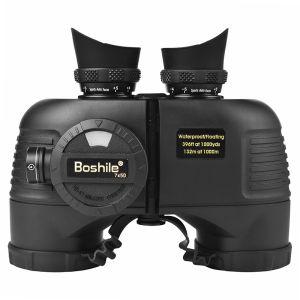 100% Nitrogen Filling IPX7 Waterproof High Power High-definition Night Vision Binoculars Waterproof Ranging Compass Military Badge Glasses Large Diameter