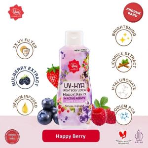 VIVA UV-Hya Bright Whitening & Moisturizing Body Lotion SPF40 with Hyaluronic Acid - Paket Tunggal 185 ML