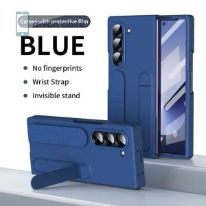Case Samsung Galaxy Z Fold 4 Z Fold 5 Z Fold 6 / ZFold4 ZFold5 ZFold6 Hand Strap Stand Case Premium Standing EC-238