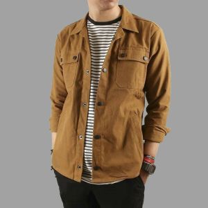 Trucker Jaket Parka || Kemeja Semi Parka || Casual Kemeja Parka || Size M - XXL