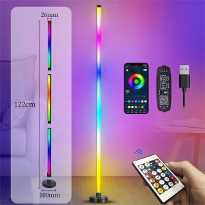 Multicolor RGB Corner Floor Lamp: A Stylish Addition to Your Living Room & Bedroom