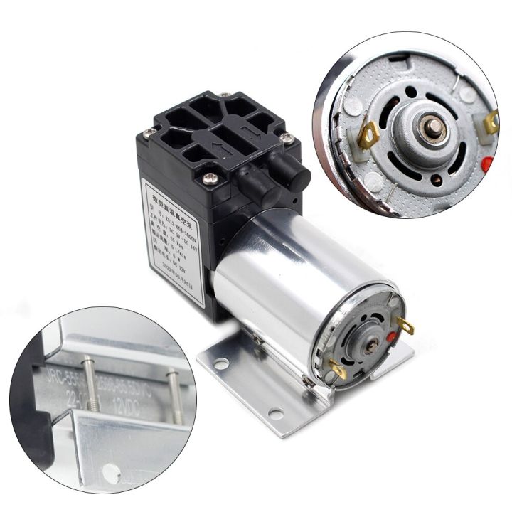 -80kpa Mini Vacuum Pump DC 12V 24V Negative Pressure Suction Air Pump ...