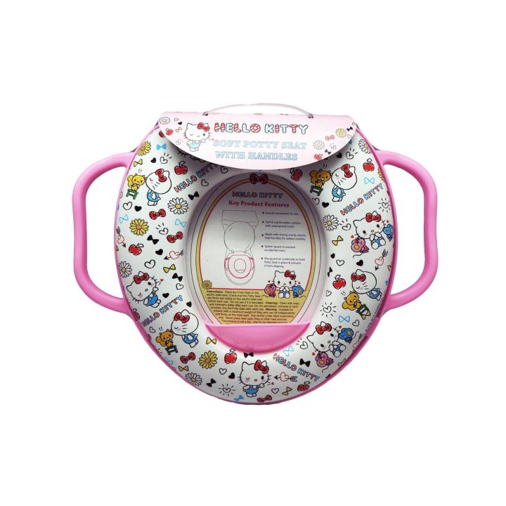 Genuine Hello Kitty Potty Seat With Handles Lazada Singapore