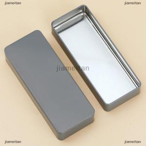[COD] jiameitan Multicolor Metal Rectangular Storage Box Container With Lid Small Tin Boxes Empty Containers Storage Box Case Organizer