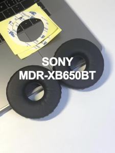 Earpads Accessories for MDR-XB650BT Protein leather Memory foam Ear Pads Cushions Replacement Over-Ear Headphones Soft Pro