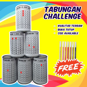 Ryani - Celengan Challenge FREE Spidol Tabungan Challenge Tantangan Menabung Target Menabung Viral Saving