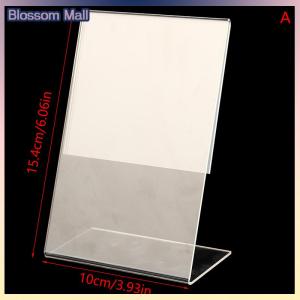 [Blossom] Transparent Acrylic Picture Frame Double Sided Photo Frame Idol Photocard Holder Desktop Ornament Photo