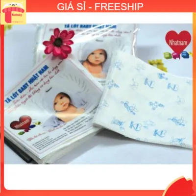 Miếng lót sơ sinh túi 30 tờ cao cấp dùng 1 lần của Nhật Nam Tấm lót phân su 3 lớp chống thấm