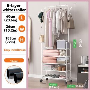 Rak Gantungan Baju Hanger Rak Serbaguna Stand Hanger Gantungan Baju Topi Minimalis COD