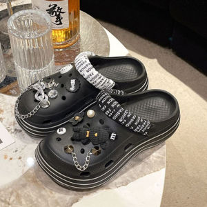 QJshop  New รองเท้าแตะหัวโตแฟชั่นสำหรับผู้หญิงน้ำหนักเบา ดีไซน์สวยแถมฟรีตัวการ์ตูนติดลวดลายใหม่ ทั้งตัวการ์ตูนและเชือก แฟชั่นใหม่นำเทรนด์แน่นอน