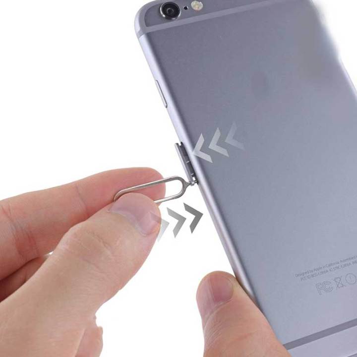 Kit 10 Pin Di Espulsione SIM Per IPhone, Galaxy E Huawei, Acciaio Inossidabile