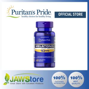 Puritans Pride Melatonin 10 mg 60 Capsules / Nature’s Bounty Melatonin 10mg 60 Capsules – Drug-Free Sleep Aid