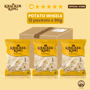 KrackerKing Potato Wheels (Spin Cracker) [12 pkts x 90g]