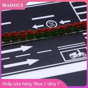 [COD] MADOU2 1 cuộn 5m 1:12 Dollhouse đường giao thông đường sắt theo dõi cảnh Băng Sticker thu nhỏ đậu xe cảnh đường cong Sticker mô hình trang trí phụ kiện đồ chơi