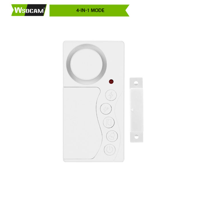 OUDAER Freezer Door Alarm With Adjustable Voice Reminders (60s/ 30s/10s/0s Delay) For Open Freezer Or Refrigerator Doors