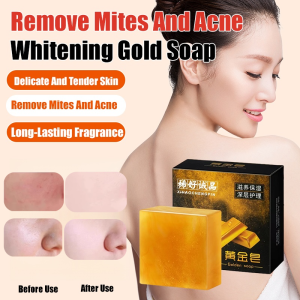 💝Hot Sale💝Moisturizing Essential Oil Soap 3in1 Face Cleansing Soap Perfume Gold Soap Fragrance Moisturizing Essential Oil Soap Triple Action Bar For Face Wash Body Shampoo Brightening Hydration Long Lasting Scent Ssential Oil Soap