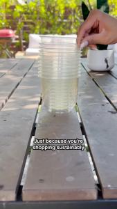 แก้วไม่มีก้านแบบใช้แล้วทิ้งที่นำกลับมาใช้ใหม่ได้ ขนาด 12 ออนซ์ 100 แก้ว ทำจากพืช ปลอดสาร BPA ไม่มีการเติม PFAS ได้รับการรับรองว่าเป็นชีวภาพ ปลอดสารพิษจาก FDA แก้วสำหรับสาวเท่