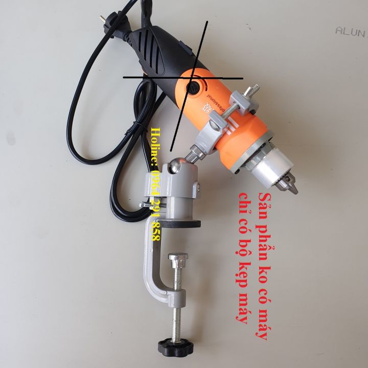 Eto kẹp bàn giữ máy mài khuôn - ê tô kẹp bàn làm giá đỡ máy khoan thẳng ...