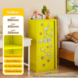 Ready Stock Dopamine Iron Drawer Style Storage Cabinet Multi-Functional Metal Bookshelf for Home