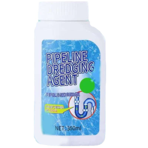 Heavy Duty Drain Cleaner Pipe Unclogger Clog Remover Grease/Hair Clog Dissolver Kitchen Sink Grease Removal Shower Drain Hair Solution