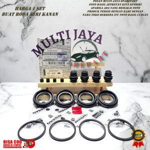 SIL SEAL KALIPER KIT CAKRAM DEPAN XTRAIL T30 1SET 2000 SAMPAI 2007 SERENA C24 2003-2012