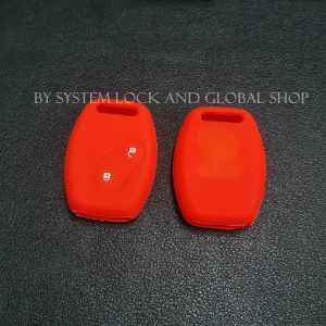 กรอบกุญแจ ฮอนด้า​ Honda Jazz City Brio Amaze Civic CRV Accord FD Brio Mobilio +โลโก้ แบบห่วงเงิน