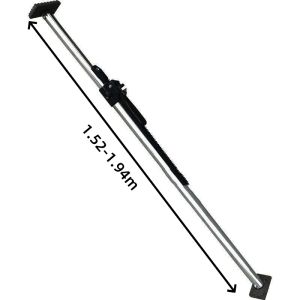 Universal Truck Cargo Bar Ratcheting Cargo Bar Pickup Cargo Bar Adjustable 63-106 Inch (1.6-3.3Meters)