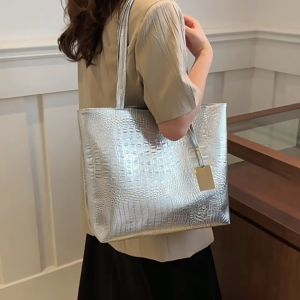 Womens Bag Large Capacity Shoulder Bag PU Leather Handbag Purse Shopping Dating Bag Commuters Bag Casual Bag for Daily